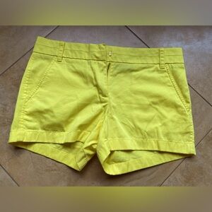 J. Crew Chino Neon Yellow Size 2 3” Inseam